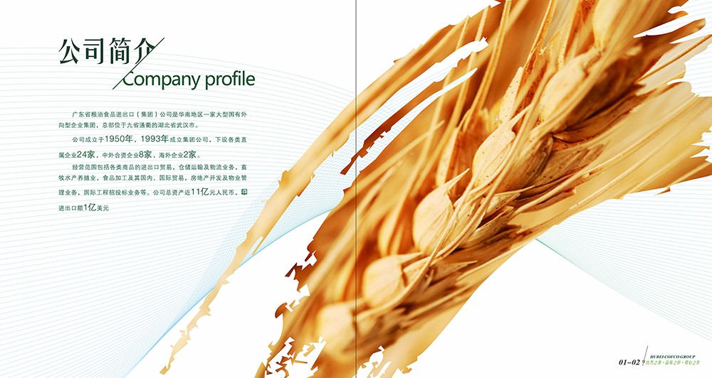 廣州油糧食品畫冊設計-廣州食品類畫冊設計公司 廣州油糧食品畫冊設計-廣州食品類畫冊設計公司