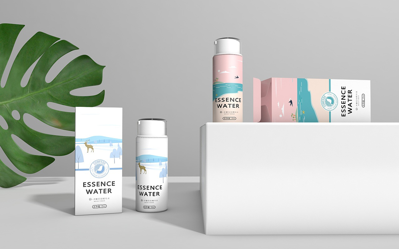 四季化妝品包裝設計-套裝化妝品包裝設計 四季化妝品包裝設計-套裝化妝品包裝設計