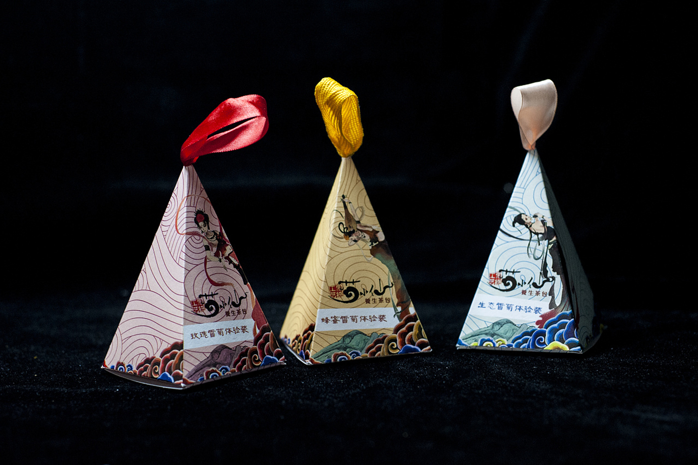 菊小仙茶包裝設計-養生茶包裝設計 菊小仙茶包裝設計-養生茶包裝設計